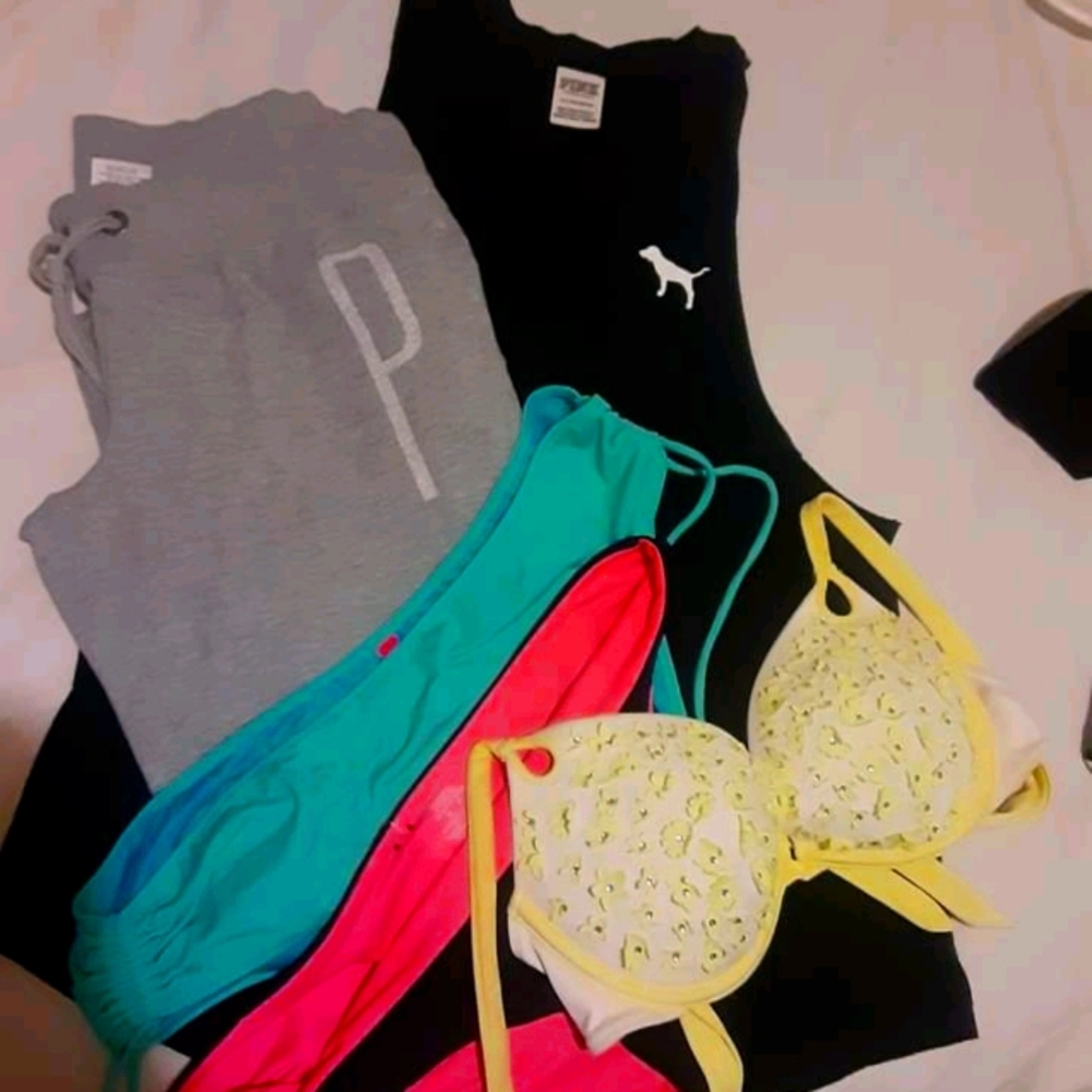 Lady's pink bundle.